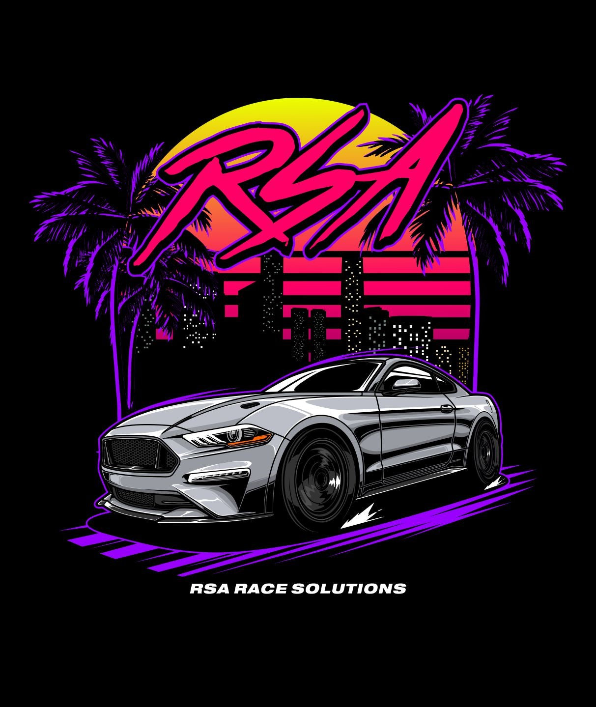 RSA Miami Nights T-Shirt